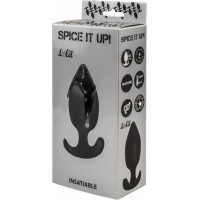 Lola Toys Plug-Anal plug with misplaced center of gravity Spice it up Insatiable Black