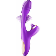 Yoba Joyfully 3-in-1 Rabbit Vibrator with Tapotem purple
