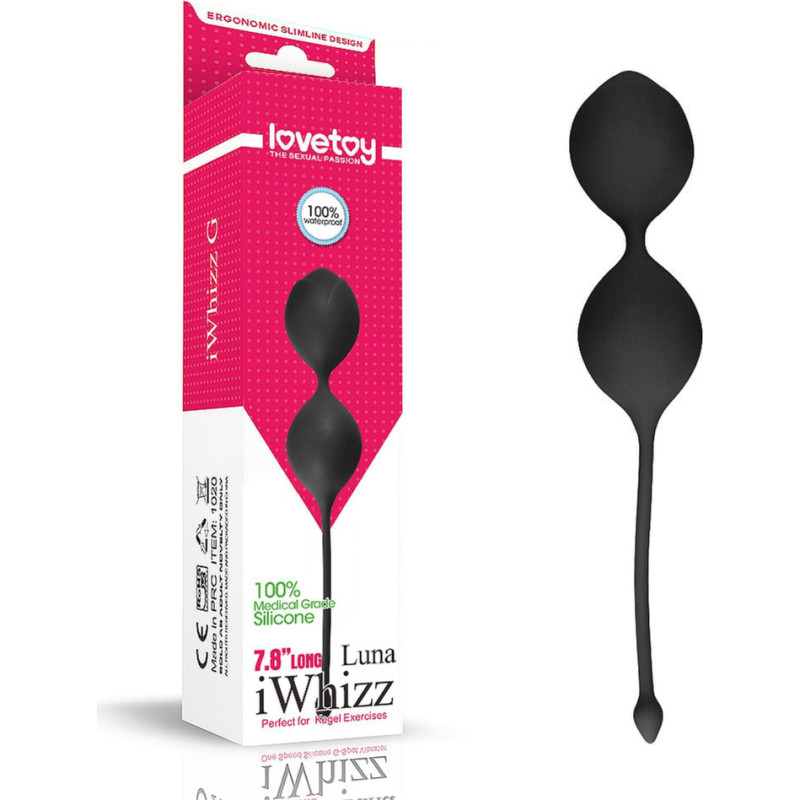 Lovetoy iWhizz Kegel Ball Black