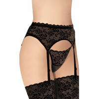 Softline Collection Garterbelt 3305 - Plus Size - black XL