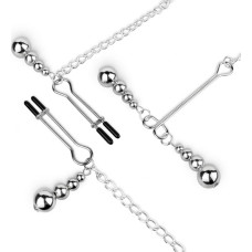 Bedroom Fantasies - Nipple and Clitoris Clamps Silver