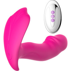B - Series Fox Stymulator-Silicone Panty Vibrator and Pulsator USB 10 Function / Heating