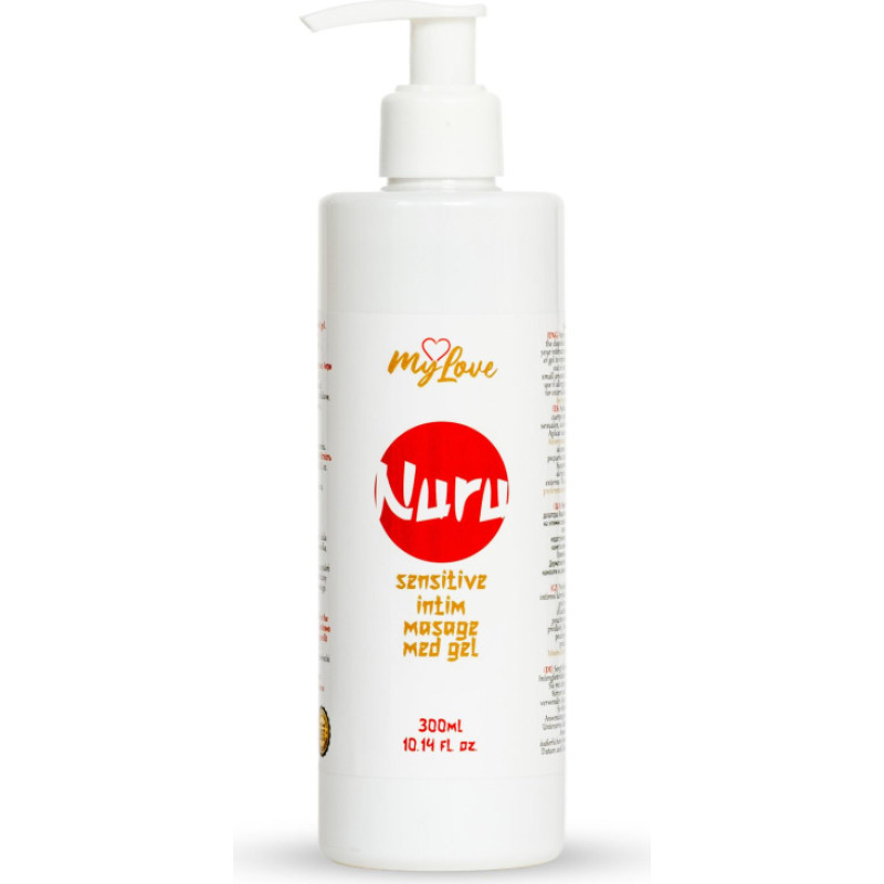 Mylove Nuru-Nuru sensitive intim masage-med gel 300 ml.