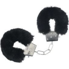 Ouch! Classic Fluffy Handcuffs - Black