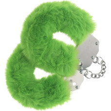 Ouch! Heavy-duty Fluffy Handcuffs - Green