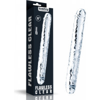 Lovetoy Flawless Clear Double dildo 12''