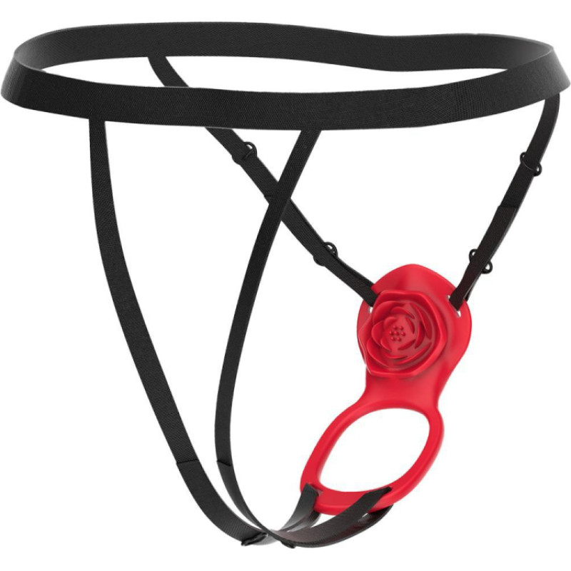 Teazers - Wearable Clitoral Stimulator Harness - Red