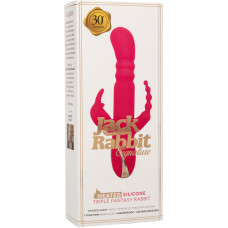 Calexotics Heated Silicone Triple Rabbit