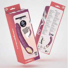 Crushious Magnus Bend - Reālistisks Elastīgs Vibrators - Violets