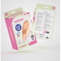 Crushious Atlantis - Vibrador de Biksītes ar Control Remoto - Naranja