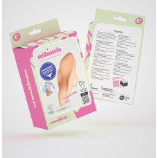 Crushious Atlantis - Vibrador de Biksītes ar Control Remoto - Naranja