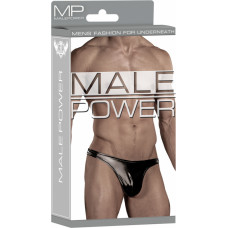 Male Power Klasiskās stringbiksītes - L - melnas