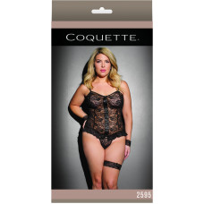 Coquette Cami topp G-stringidega - pluss-suurus