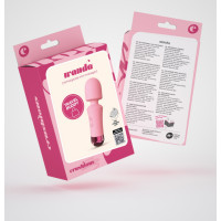 Crushious Wanda - Mini Masajeador de Varita Recargable - Rosa