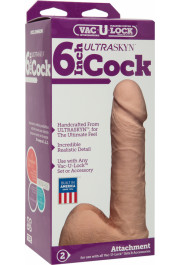 Doc Johnson Reālistisks ULTRASKYN Dildo - 6 / 15 cm