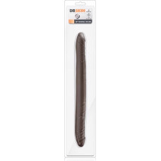 Blush DR. SKIN 16INCH DOUBLE DILDO CHOCOLATE