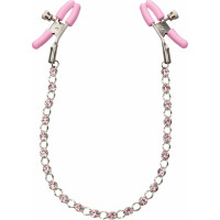 Calexotics Crystal Chain Nipple Clamps