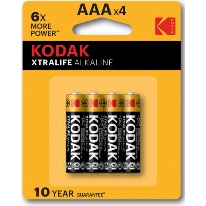 Kodak XTRALIFE Alk AAA 10x4
