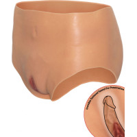 Hidden Desire Open Vagina Brief High Waist