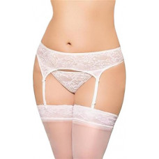 Softline Collection Garterbelt 3316 - Plus Size - white 3XL