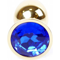 B - Series Heavyfun Plug-Jewellery Gold PLUG- Dark Blue