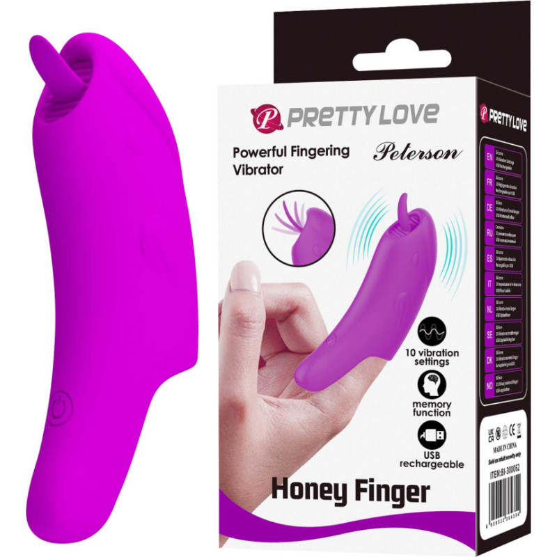 Pretty Love Peterson Honey Finger Vibrator