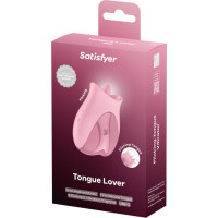 Satisfyer Tongue Lover - Mirgojošais Mēles Vibrators - Rozā
