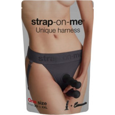 Strap-On-Me Siksnu apakšveļa, viens izmērs, pelēka