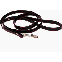 Whips Collections Wiązania-WHIPS lakier, smycz do obroży, czarna