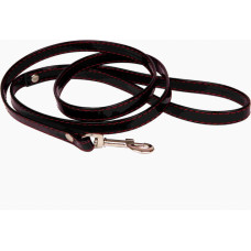 Whips Collections Wiązania-WHIPS lakier, smycz do obroży, czarna