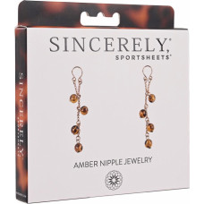 Sportsheets AMBER NIPPLE JEWELRY
