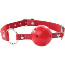Fantasy Red breathable ball gag with adjustable strap