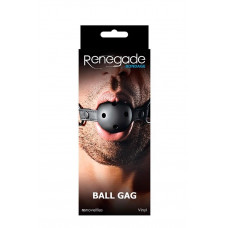 Ns Novelties RENEGADE BONDAGE BALL GAG BLACK