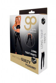 Guilty Pleasure Fetish Wear GP DATEX LONG TIGHT PANTS BLACK, XXL