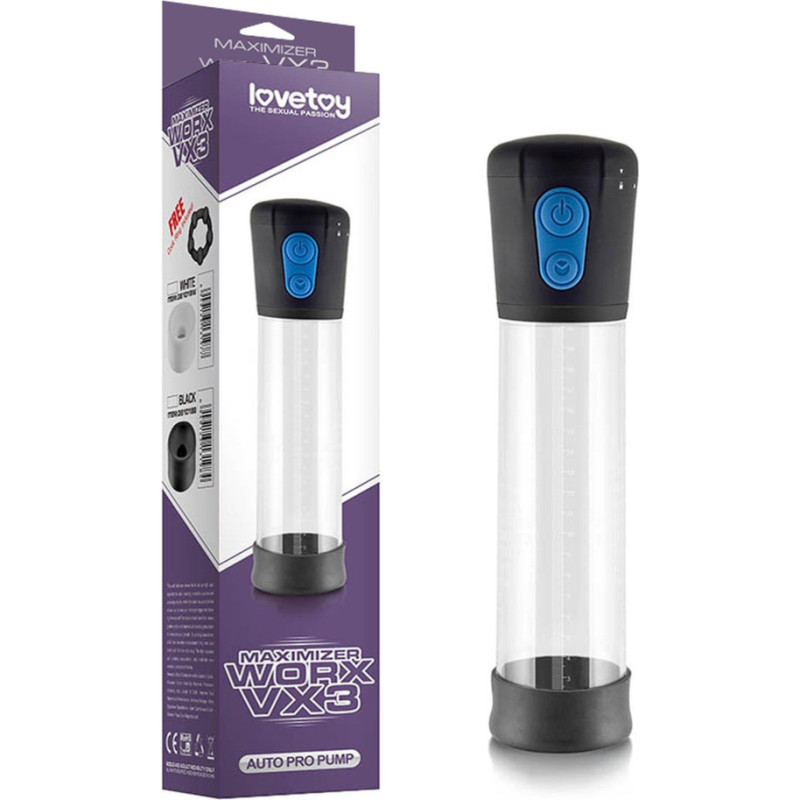 Lovetoy Maximizer Worx VX3 Auto Pro Pump