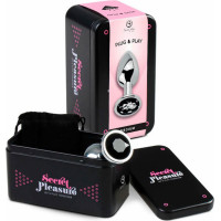 Secret Play BLACK JEWELLED METAL BUTT PLUG