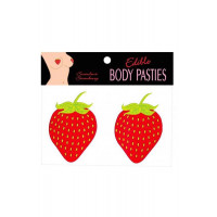 Kheper Games EDIBLE BODY PASTIES STRAWBERRY