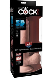 King Cock Plus KCP 7.5 Triple Density Cock wi