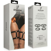 Bedroom Fantasies - Leg Bondage Cuffs Black