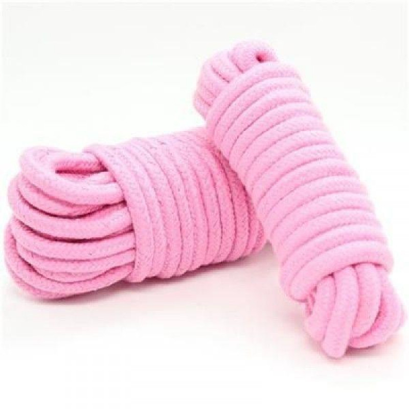 Toyz4Lovers Wiązania-COTTON ROPE 10MPINK