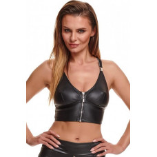 Demoniq Bielizna - BRZITAI001 top czarny rozmiar XL