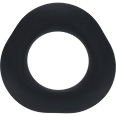 Levelz Ergo Liquid Silicone Cockring - Black