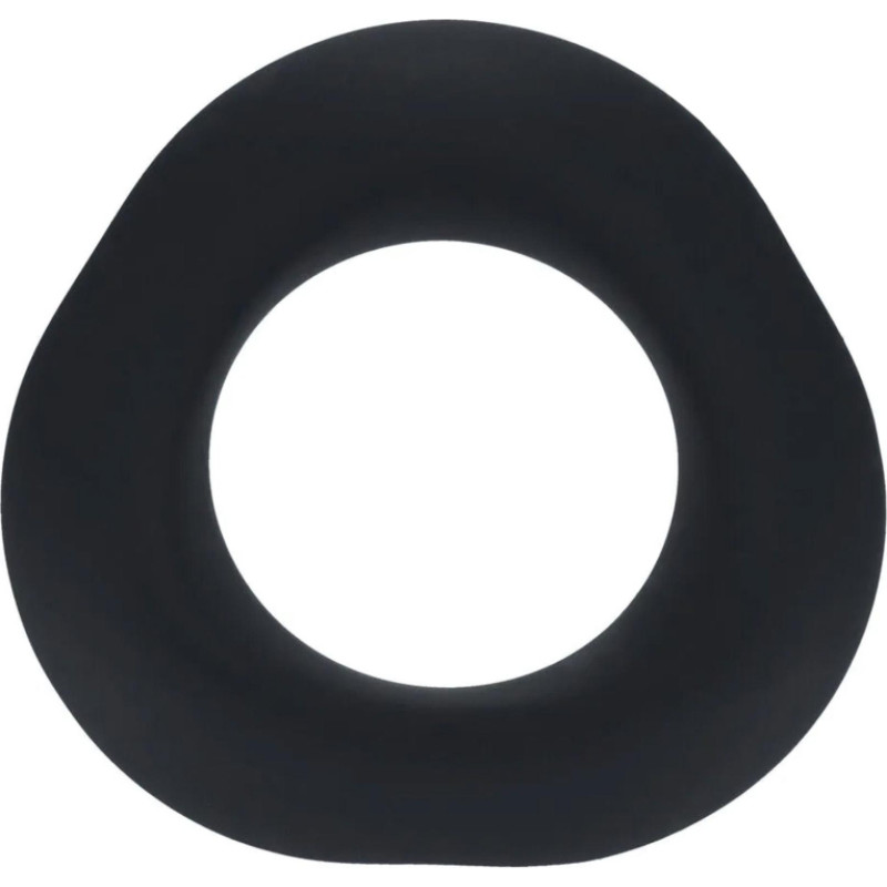Levelz Ergo Liquid Silicone Cockring - Black