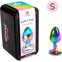 Secret Play RAINBOW METAL BUTT PLUG