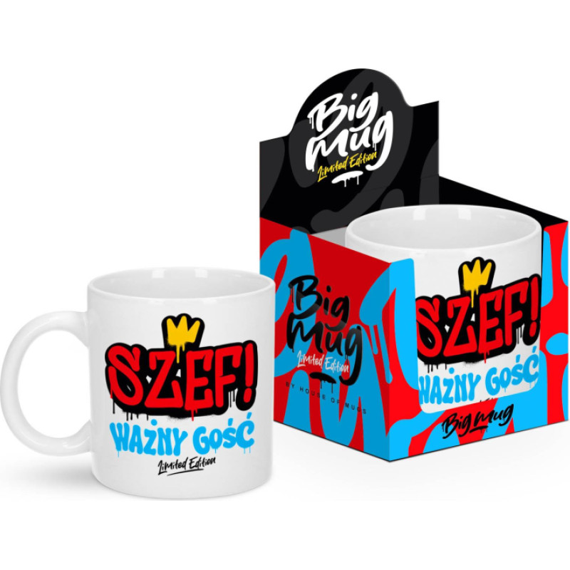 House Of Mugs BIG MUG - Kubek 800ml - Szef
