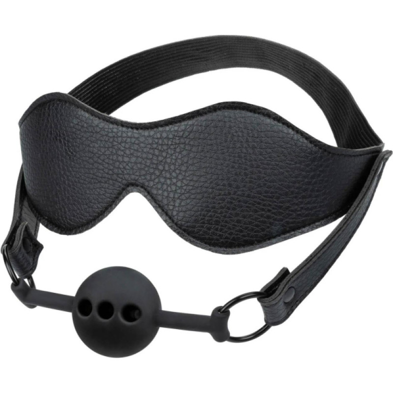 Calexotics Eye Mask & Breathable Ball Gag
