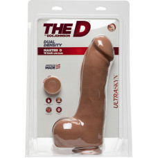 Doc Johnson Master D - Reālistisks ULTRASKYN Dildo ar bumbiņām - 12 / 30 cm