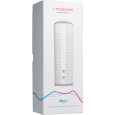 Lovense Max 2 - Bluetooth lietotnes vadīts vīriešu masturbators - balts