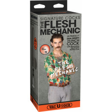 Doc Johnson The Flesh Mechanic - Reālistisks ULTRASKYN Dildo - 7,5 / 20 cm - Vaniļa