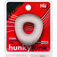 Hunkyjunk Form - Curvy dzimumlocekļa gredzens - Clear Ice
